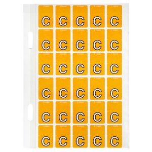 Avery Lateral File Top Tab Label 'C' 150 Pack