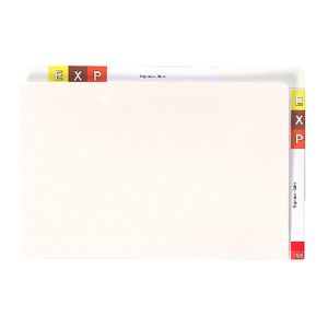 Avery Foolscap Twin Tab Shelf Lateral File White 100 Pack