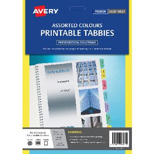 Avery Tabbies Assorted 48 Pack