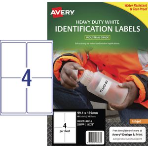 Avery Durable Heavy Duty Labels 40 Pack