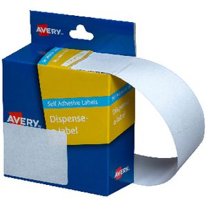 Avery Dispenser Labels Rectangle 44 x 63mm White 150 Pack
