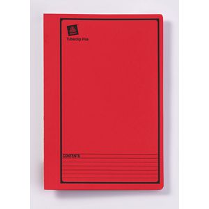 Avery Foolscap Tubeclip File Red