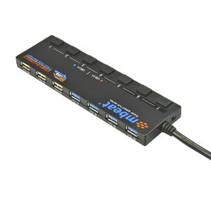 mbeat 7 Port Powered USB Hub