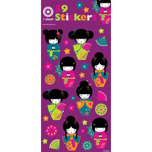 Artwrap Sticker Sheet Geisha