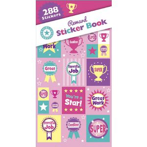 Artwrap Sticker Book Reward Pink