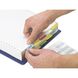 3L Index Tabs 40mm Assorted Colours 48 Pack