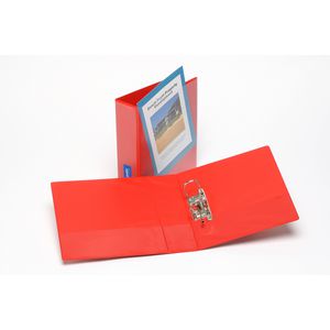 Bantex A4 Insert Lever Arch File 70mm Red