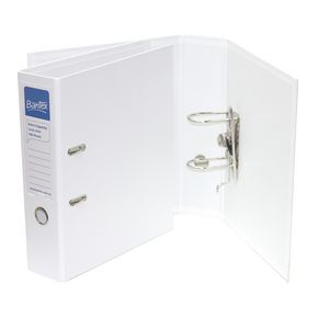 Bantex Extra Capacity 2 Ring Lever Arch Folder White 10 Pack