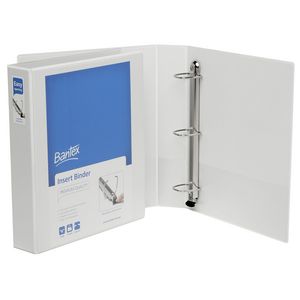 Bantex A4 3 D-Ring Insert Binder 38mm Lever White 15 Pack