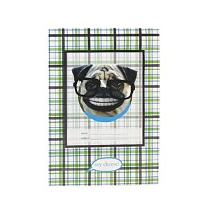 Book Cover A4 Pug Smile