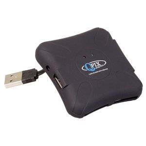 QPIX Multi Card Reader and USB Hub