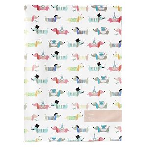 Book Cover Scrapbook Parisian Dog