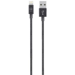 Belkin MIXIT Lightning Cable 1.2m Metallic Black