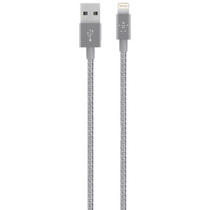 Belkin MIXIT Lightning Cable 1.2m Metallic Grey