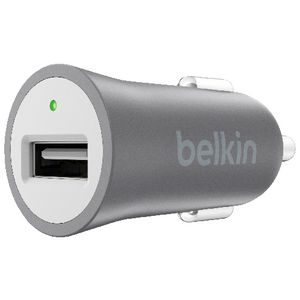 Belkin MIXIT Car Charger Metallic Grey