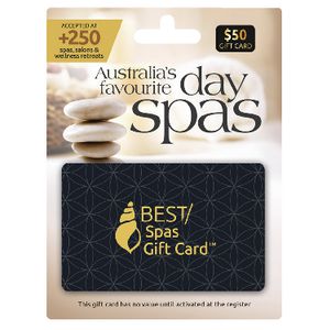 Best Spa Gift Card $50