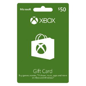 Xbox Live Gift Card $50