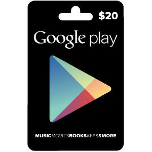 Google Play Gift Card $20