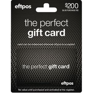 Eftpos Gift Card $200
