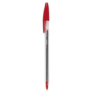 BIC Cristal Xtra Life Ballpoint Pens Red 5 Pack