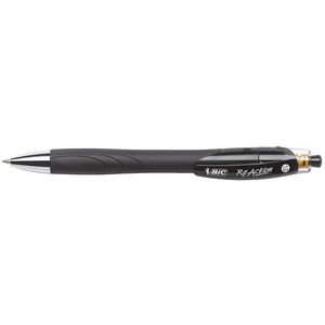 BIC Reaction Retractable Ballpoint Pen Black