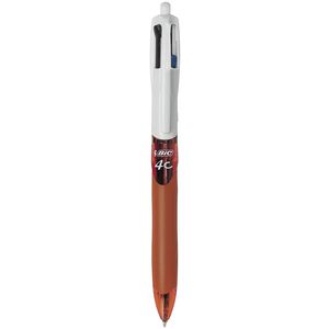 BIC 4 Colour Grip Fine Retractable Ballpoint Pen
