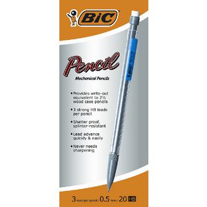 BIC 0.5 mm Mechanical Pencils 20 Pack
