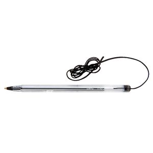 BIC Corded Cristal Ballpoint Pens Black 12 Pack