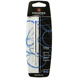 Sheaffer Ballpoint Pen Medium Refill Cartridge Blue