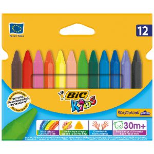 BIC Kids Triangular Crayons 12 Pack