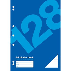 Value A4 Binder Book 128 Page