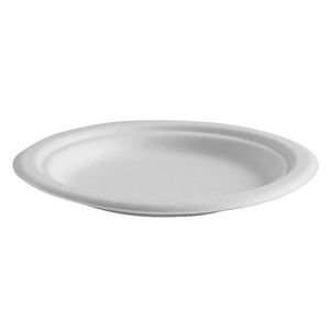 Biopak Biodegradable Sugarcane Plates 178mm 125 Pack