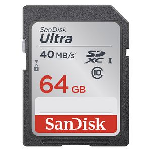 SanDisk 64GB Ultra SDXC Memory Card