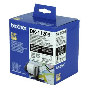 Brother Small Address Paper Labels White 800 Pack DK-11209