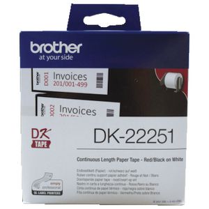 Brother Continuous Paper Roll 62mm DK-22251