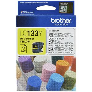 Brother LC-133 Ink Cartridge Yellow