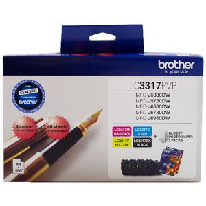 Brother LC3317 Ink Cartridge Value Pack