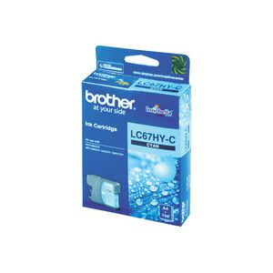 Brother LC-67 HC Ink Cartridge Cyan