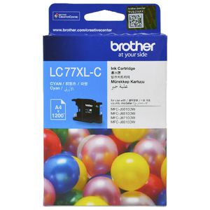 Brother LC-77XL Super High Yield Ink Cartridge Cyan