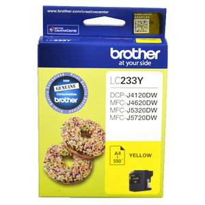 Brother LC-233 Ink Cartridge Yellow