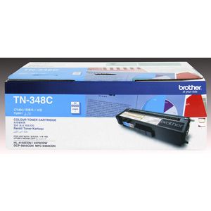 Brother TN-348 High Yield Toner Cartridge Cyan