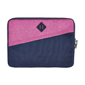 J.Burrows 14.1" Diamond Laptop Sleeve Pink/Navy