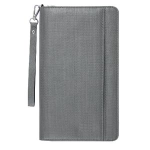 J.Burrows Recharging Travel Wallet Charcoal