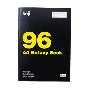 Keji A4 Botany Book 8mm 96 Page
