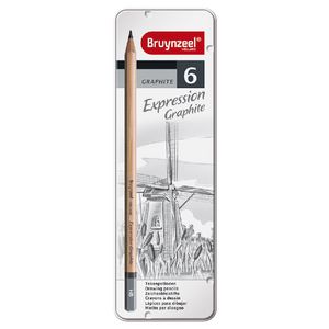 Bruynzeel Expression Graphite Pencils 6 Pack