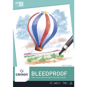 Canson A3 Bleedproof Pad 70gsm 50 Sheet