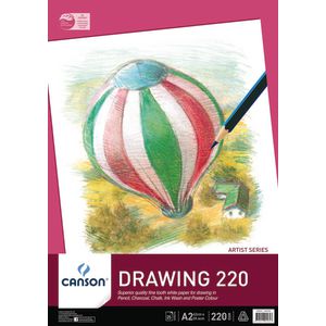 Canson A2 Drawing Pad 220gsm 25 Sheet