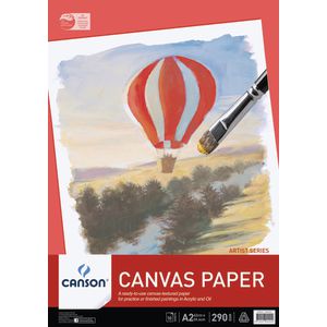 Canson A2 Canvas Pad 290gsm 10 Sheet