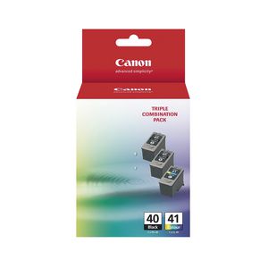 Canon PG-40 and CL-41 3 Ink Value Pack
