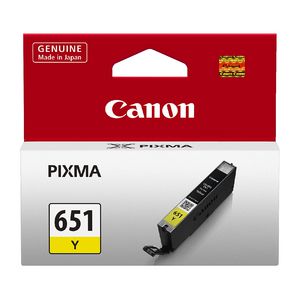 Canon CLI-651 Ink Cartridge Yellow